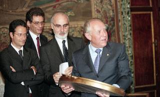 Incontro con il Dott. Enzo Iacopino, Presidente dell'Associazione Stampa Parlamentare ed una delegazione del sodalizio