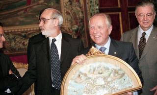 Incontro con il Dott. Enzo Iacopino, Presidente dell'Associazione Stampa Parlamentare ed una delegazione del sodalizio