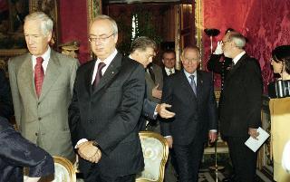 Incontro con il Dott. Enzo Iacopino, Presidente dell'Associazione Stampa Parlamentare ed una delegazione del sodalizio