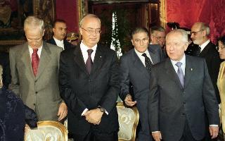 Incontro con il Dott. Enzo Iacopino, Presidente dell'Associazione Stampa Parlamentare ed una delegazione del sodalizio