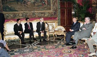 Incontro con il Dott. Enzo Iacopino, Presidente dell'Associazione Stampa Parlamentare ed una delegazione del sodalizio
