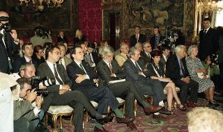 Incontro con il Dott. Enzo Iacopino, Presidente dell'Associazione Stampa Parlamentare ed una delegazione del sodalizio
