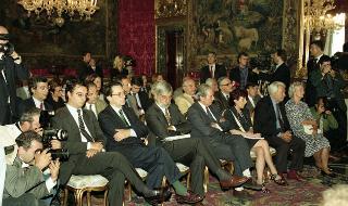 Incontro con il Dott. Enzo Iacopino, Presidente dell'Associazione Stampa Parlamentare ed una delegazione del sodalizio