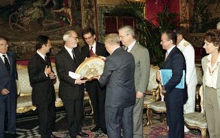 Incontro con il Dott. Enzo Iacopino, Presidente dell'Associazione Stampa Parlamentare ed una delegazione del sodalizio