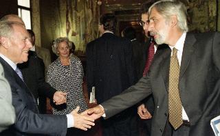 Incontro con il Dott. Enzo Iacopino, Presidente dell'Associazione Stampa Parlamentare ed una delegazione del sodalizio