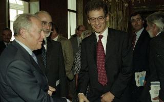 Incontro con il Dott. Enzo Iacopino, Presidente dell'Associazione Stampa Parlamentare ed una delegazione del sodalizio