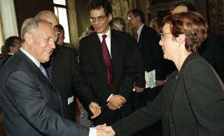 Incontro con il Dott. Enzo Iacopino, Presidente dell'Associazione Stampa Parlamentare ed una delegazione del sodalizio