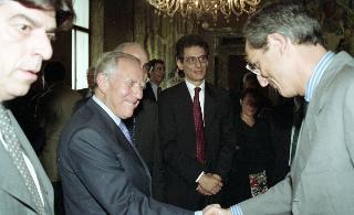 Incontro con il Dott. Enzo Iacopino, Presidente dell'Associazione Stampa Parlamentare ed una delegazione del sodalizio