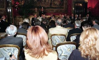 Incontro con il Dott. Enzo Iacopino, Presidente dell'Associazione Stampa Parlamentare ed una delegazione del sodalizio