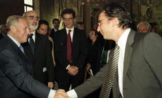 Incontro con il Dott. Enzo Iacopino, Presidente dell'Associazione Stampa Parlamentare ed una delegazione del sodalizio