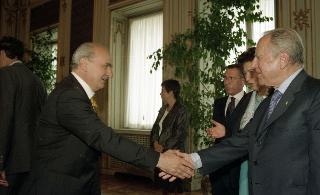 Incontro con l'On. Avv. Rosa Russo Jervolino, Ministro dell'Interno
ed alcuni prefetti di nuova nomina