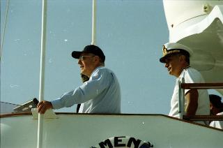 Vacanze del Presidente della Repubblica Ciampi a La Maddalena