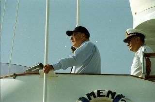 Vacanze del Presidente della Repubblica Ciampi a La Maddalena