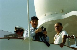 Vacanze del Presidente della Repubblica Ciampi a La Maddalena