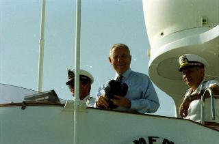 Vacanze del Presidente della Repubblica Ciampi a La Maddalena