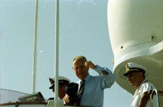 Vacanze del Presidente della Repubblica Ciampi a La Maddalena