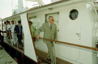 Vacanze del Presidente della Repubblica Ciampi a La Maddalena