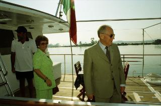 Vacanze del Presidente della Repubblica Ciampi a La Maddalena