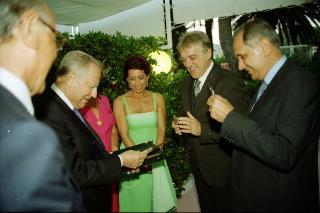 Vacanze del Presidente della Repubblica Ciampi a La Maddalena
