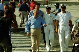 Vacanze del Presidente della Repubblica Ciampi a La Maddalena