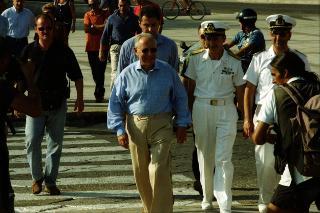 Vacanze del Presidente della Repubblica Ciampi a La Maddalena