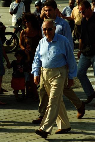 Vacanze del Presidente della Repubblica Ciampi a La Maddalena