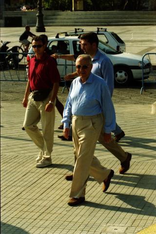 Vacanze del Presidente della Repubblica Ciampi a La Maddalena