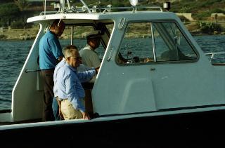 Vacanze del Presidente della Repubblica Ciampi a La Maddalena