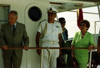 Vacanze del Presidente della Repubblica Ciampi a La Maddalena