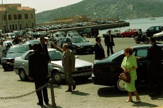 Vacanze del Presidente della Repubblica Ciampi a La Maddalena