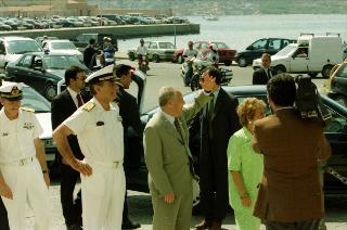 Vacanze del Presidente della Repubblica Ciampi a La Maddalena