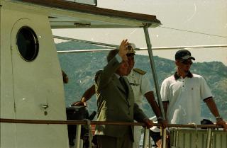 Vacanze del Presidente della Repubblica Ciampi a La Maddalena