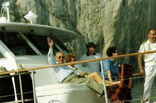 Vacanze del Presidente della Repubblica Ciampi a La Maddalena