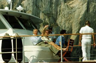 Vacanze del Presidente della Repubblica Ciampi a La Maddalena