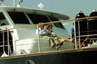 Vacanze del Presidente della Repubblica Ciampi a La Maddalena