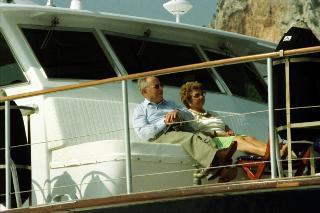 Vacanze del Presidente della Repubblica Ciampi a La Maddalena