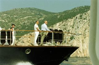 Vacanze del Presidente della Repubblica Ciampi a La Maddalena