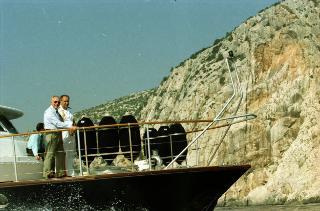 Vacanze del Presidente della Repubblica Ciampi a La Maddalena
