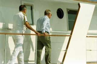 Vacanze del Presidente della Repubblica Ciampi a La Maddalena