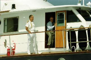 Vacanze del Presidente della Repubblica Ciampi a La Maddalena
