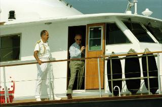Vacanze del Presidente della Repubblica Ciampi a La Maddalena