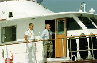 Vacanze del Presidente della Repubblica Ciampi a La Maddalena