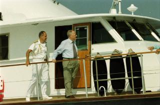Vacanze del Presidente della Repubblica Ciampi a La Maddalena