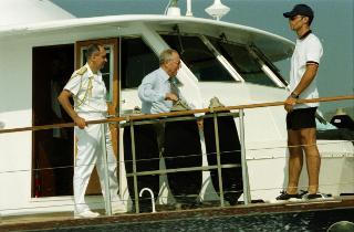 Vacanze del Presidente della Repubblica Ciampi a La Maddalena