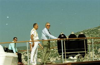Vacanze del Presidente della Repubblica Ciampi a La Maddalena
