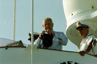 Vacanze del Presidente della Repubblica Ciampi a La Maddalena