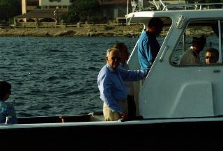 Vacanze del Presidente della Repubblica Ciampi a La Maddalena