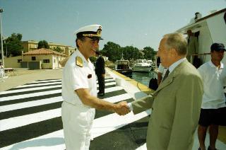 Vacanze del Presidente della Repubblica Ciampi a La Maddalena