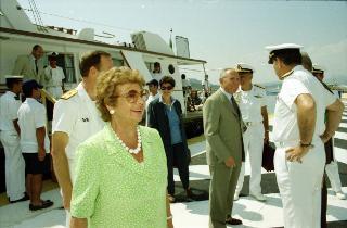 Vacanze del Presidente della Repubblica Ciampi a La Maddalena