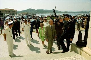 Vacanze del Presidente della Repubblica Ciampi a La Maddalena